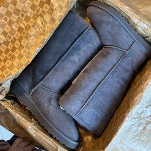 Ugh Classic Tall Grey Boots Size 8 Never Worn